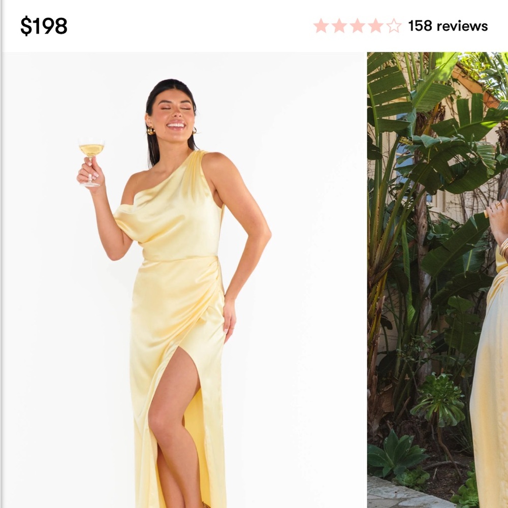 Show Me Your MuMu Yellow Maxi Dress